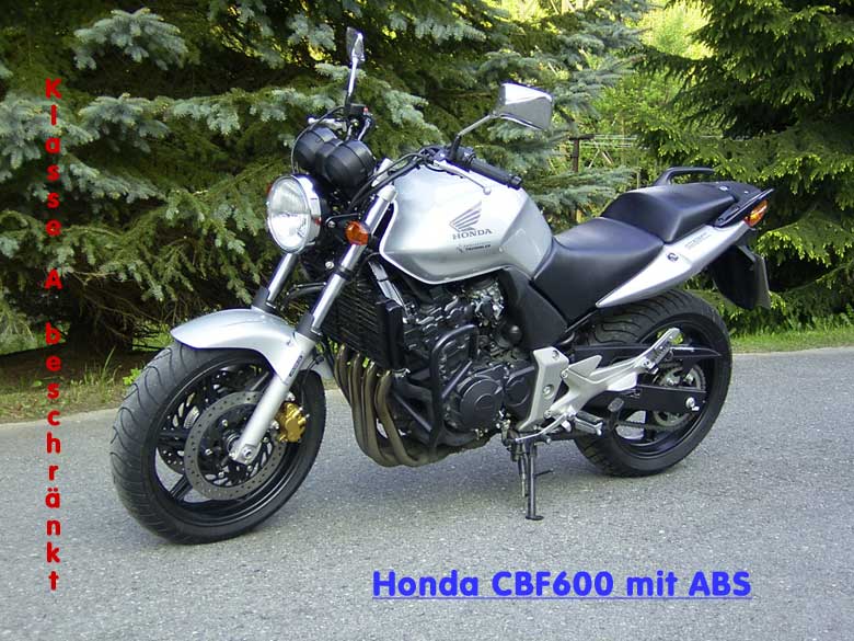 Unsere Neue: Eine brandneue Honda CBF 600 mit ABS